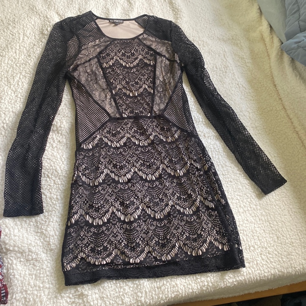 Women’s fancy black dress Small